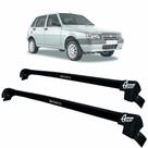 Rack Teto Aluminio Prime Fiat Uno 02 até 13 4pts Preto PR111