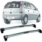 Rack Teto Aluminio Prime GM Meriva 02 até 2012 Prata PR017