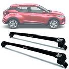 Rack Teto Aluminio Prime Nissan Kicks 16 até 19 Preto PR164