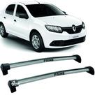 Rack Teto Aluminio Prime Renault Logan 14 PTA PR044 Furar Rack Teto Aluminio Prime Renault Logan 14 PTA PR044 Furar