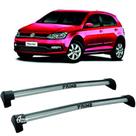 Rack Teto Aluminio Prime VW Gol G8 20 21 22 4pts Prata PR021 Rack Teto Aluminio Prime VW Gol G8 20 21 22 4pts Prata PR021
