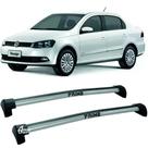 Rack Teto Aluminio Prime VW Voyage G6 12/19 4pts Prata PR021