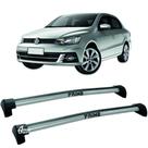 Rack Teto Aluminio Prime VW Voyage G8 20/24 4pts Prata PR021 Rack Teto Aluminio Prime VW Voyage G8 20/24 4pts Prata PR021