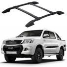 Rack Teto Bagageiro Hilux 2013 2014 2015 Preto Parafusado Rack Teto Bagageiro Hilux 2013 2014 2015 Preto Parafusado