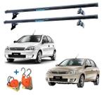 Rack Teto Corsa Frente Montana Hatch E Sedan 4Pts + 2 Cintas Rack Teto Corsa Frente Montana Hatch E Sedan 4Pts + 2 Cintas