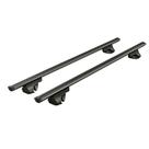Rack Teto Eros Aluminío Preto Longarina 1260mm Universal