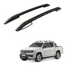 Rack Teto Longarina Amarok 2013 2014 2015 Cd Alumínio Preto