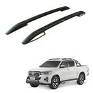 Rack Teto Longarina Hilux 2016 2017 2018 Cd Alumínio Preto