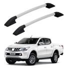Rack Teto Longarina L200 Triton 2017 2018 2019 Prata Parafu.