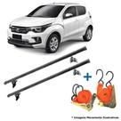 Rack Teto Mobi 2016 Ate 2020 Travessas Bagageiro + 2 Cintas