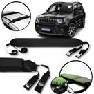 Rack Teto Prancha Surf Carro Com Cinta Jeep Renegade