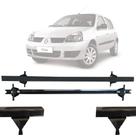 Rack Teto Roca Bagag 100kg Furar Renault Clio 4Portas 196