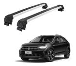 Rack Teto VW Nivus em Alumínio Long Life Sports cor Prata