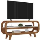 Rack Theo para Tv Até 60 Polegadas Artely Cor Cinamomo Off White