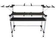 Rack Titanium RDJ Live Estudio e DJ para Teclado Controlador / Sintetizador / Arranjador & Kit CDJ e Mixer ou Mesa Controladora Usb
