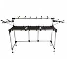Rack Titanium RDJ MK2 Custom Com Suportes Para Notebook, Monitor de Áudio, Equalizador entre Outros