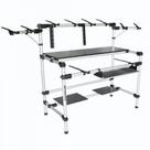 Rack Titanium Studio Rs120 Custom Dj Tubular Aluminio + Mdf