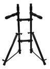 Rack Titanium TM110 Preto para Teclados ate 7 Oitavas (88 Teclas) Suporte Leve Tubular em Aluminio