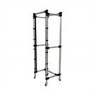 Rack Titanium Torre Periférico RT-200 Profissional Djs Para Crossover e Periféricos 19 Polegadas
