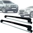 Rack Trav Teto Aluminio Prime Hyundai IX35 10-19 PTO PR236 Rack Trav Teto Aluminio Prime Hyundai IX35 10-19 PTO PR236
