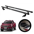 Rack Travessa Caçamba Fiat Toro Todos os anos Alumínio Preto Kiussi