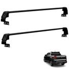 Rack Travessa de Caçamba Fiat Toro 2016 a 2026 Alumínio Preto Bepo