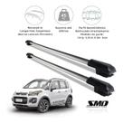 Rack Travessa de Teto Citroen Aircross 2010 em Diante Aluminio Prata Rack Travessa de Teto Citroen Aircross 2010 em Diante Aluminio Prata