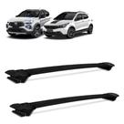 Rack Travessa de Teto Fiat Pulse e Argo 2016 a 2025 Alumínio Preto Rack Travessa de Teto Fiat Pulse e Argo 2016 a 2025 Alumínio Preto
