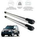 Rack Travessa de Teto Gm Tracker 2001 a 2012 Aluminio Prata