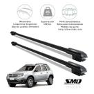 Rack Travessa de Teto Preto Aluminio Renault Duster 2011 a 2015
