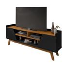 Rack Turim Preto Fosco Nature 2075886 Bechara