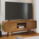 Rack Tv 55 Pol 150cm Orgânico 2 Portas Cecy Nature Z56 - Mpozenato