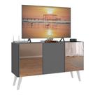 Rack Tv Até 32 Polegadas Retrô Com Espelhos Mp1078