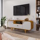 Rack tv ate 55 polegadas 2 porta 1 gaveta design moderno