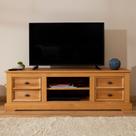 Rack TV Bancada 55 Polegadas Madeira Maciça 4 Gavetas 2 Nichos Rústico Kent Rack TV Bancada 55 Polegadas Madeira Maciça 4 Gavetas 2 Nichos Rústico Kent