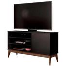 Rack Vinci Retrô para Tv Até 50 Polegadas Edn Móveis Cor Preto
