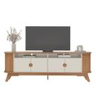 Rack Vivaldi TV de até 75 Cinamomo com Off White - Artely