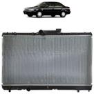 Radiador Corolla 1999 2000 2001 2002 1.6 Gasolina Manual