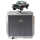 Radiador Ford F1000 F2000 F4000 100 Alumínio Mwm Com Tampa