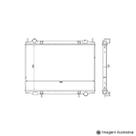 Radiador Frontier 2.8 TD ( 02 &gt ) com Ar / Manual / Aluminio Brasado