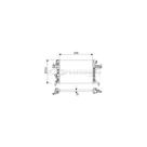 Radiador Gm Chevrolet Agile 1.4 Flex 2009 Em Diante Manual C