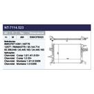 Radiador Gm Montana 2003 a 2008 - 127965 - IR48226