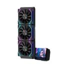 Radiador Líquido Magnético Grande Sem Moldura LOVINGCOOL Série DP 360/240 Para CPU - Resfriador De
