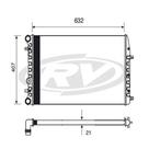 Radiador Polo 2003 a 2005 Visconde 12517
