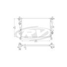 Radiador Toro 2015 a 2024 Visconde 12548