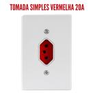 Radial Linha Gelo Tomada ou Interruptor 4x2 Embutir 10A/20A Apagador Radial Linha Gelo Tomada ou Interruptor 4x2 Embutir 10A/20A Apagador