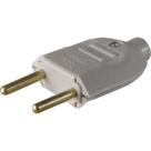 Radial Pino Macho 2P 10A Cinza - Kit C/10 Pc