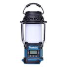 Rádio a Bateria Com Laterna Estilo Lampião 260 Lúmens DMR055 Makita Rádio a Bateria Com Laterna Estilo Lampião 260 Lúmens DMR055 Makita