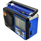 Rádio Am/Fm/Sw Pendrive Micro Sd Recarregável Azul