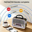 Radio am fm usb bluetooth retro kapbom ka 3199